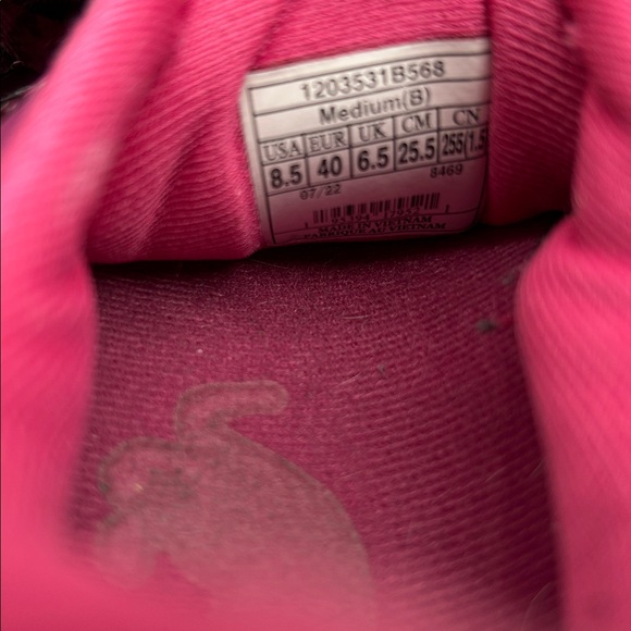 Brooks Adrenaline GTS 22 Running Shoes Women's Size 8.5 Pink Leopard - Picture 8 of 8